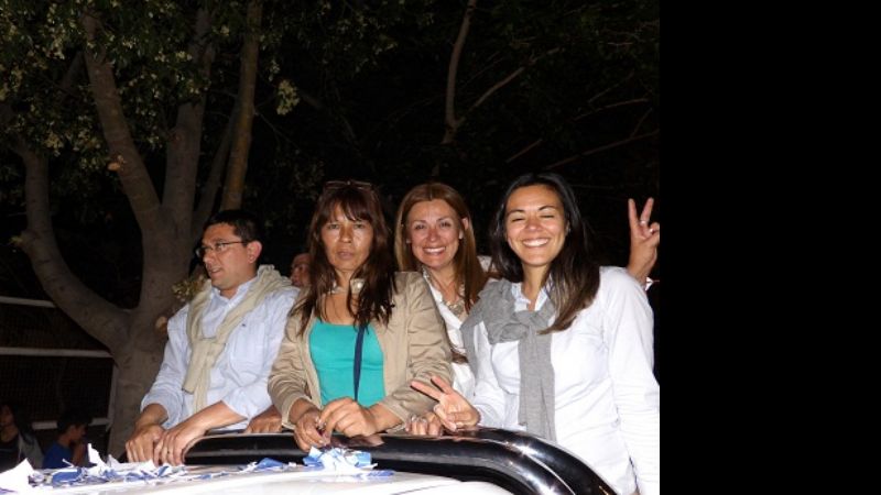 Mercado también ganó y acompañó el festejo de Ferreyra