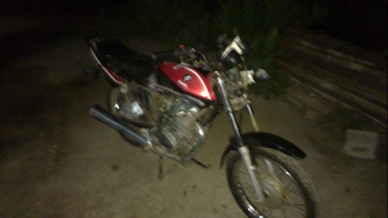 Se fracturó motociclista accidentado en El Alto