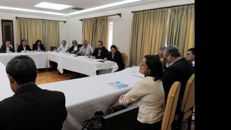 Lucía reunió a su gabinete