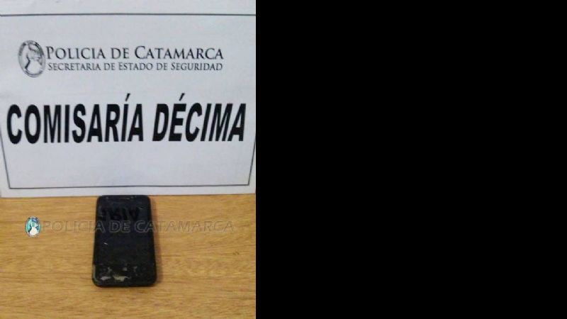 Recuperaron un teléfono celular robado