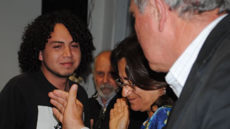 Emotivo recuerdo de Lucía y el PJ al ex presidente Néstor Kirchner