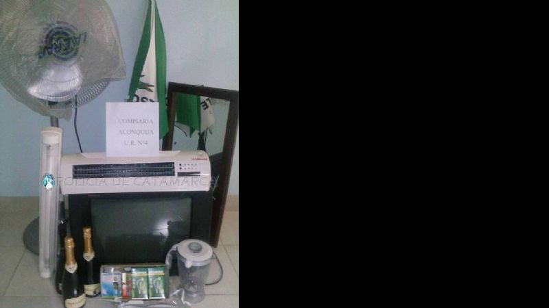 Secuestran elementos robados en Andalgalá