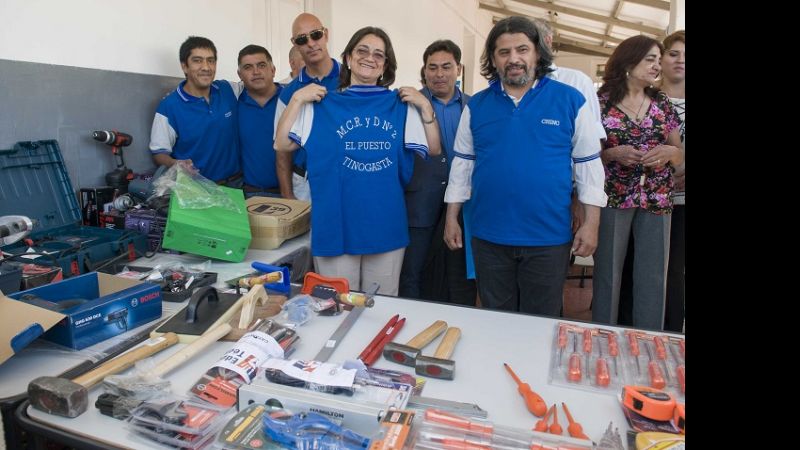 Intensa actividad de la Gobernadora en Tinogasta y Fiambalá