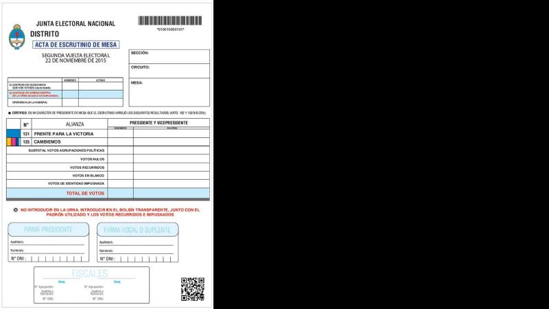 La Justicia definió las boletas, padrones, actas y plazos de la veda