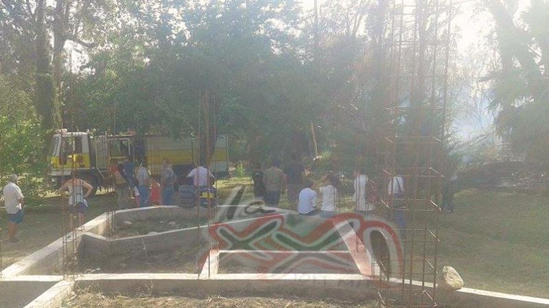 Voraz incendio en Andalgalá