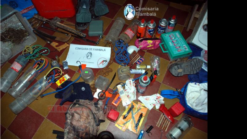 Encuentran gran cantidad de elementos robados a turistas