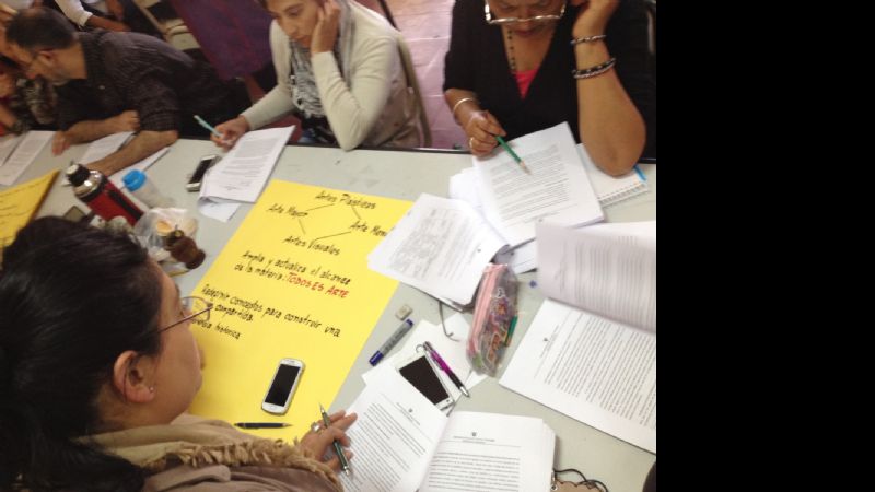 El arte en la escuela está en movimiento