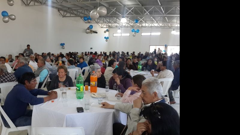 Los jubilados de Tinogasta también fueron homenajeados
