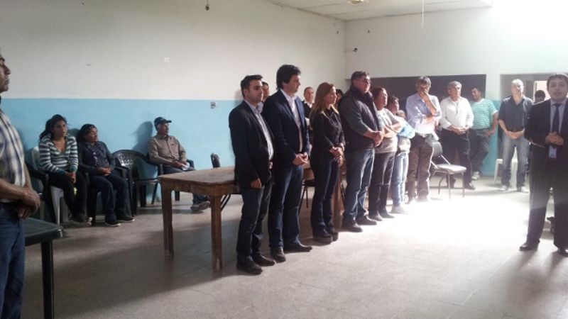 Los jubilados de Tinogasta también fueron homenajeados