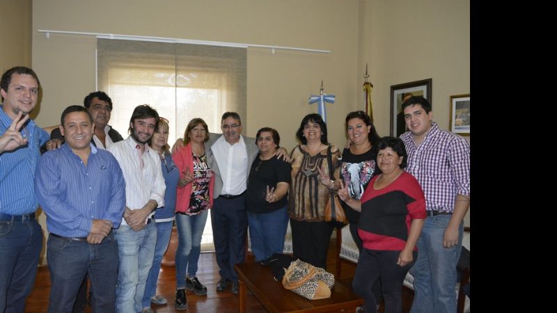 Jalil recibió a los precandidatos del circuito 7