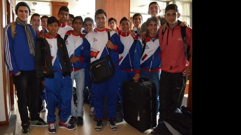 Todos los atletas llegaron  en perfecto estado a la “Feliz”