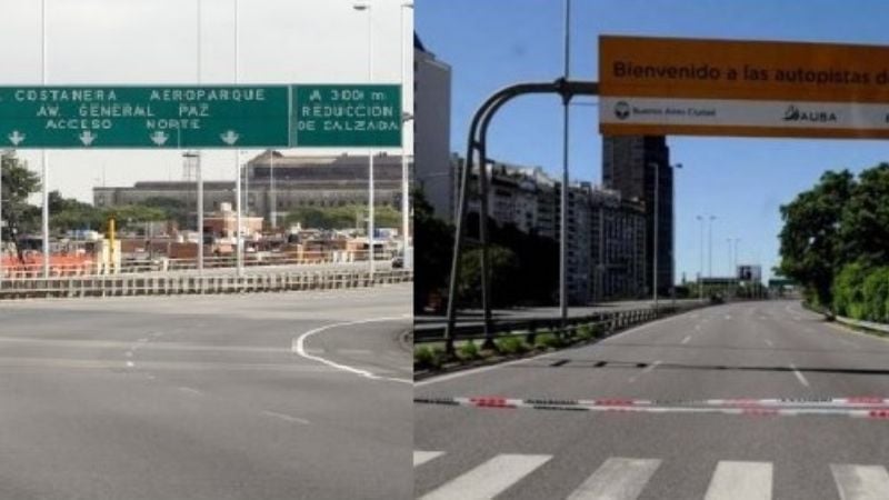 Polémica por cambios de carteles en la autovía Illia de la CABA