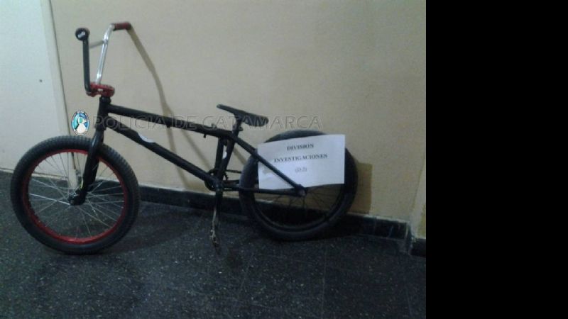 Secuestran una bici