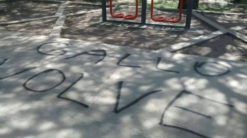 Repudios a pintadas de campaña en espacios públicos