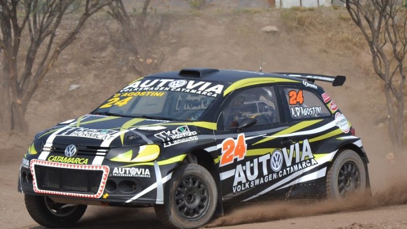 Augusto D’Agostini corre el Rally Cross Nacional en Alta Gracia