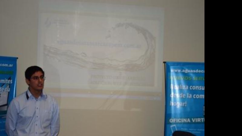 Se presentó la oficina virtual en Aguas de Catamarca