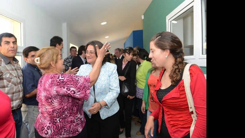 La Gobernadora inauguró pabellones nuevos y un jardín en el CAPE