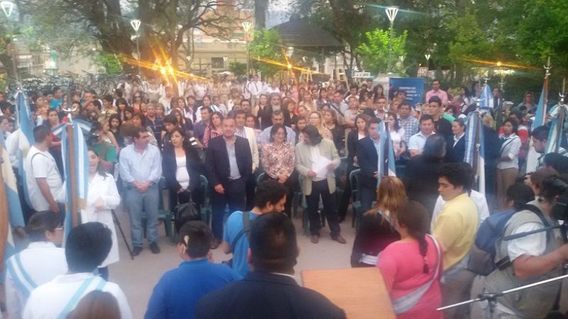 La gobernadora entregó equipamiento para escuelas técnicas, especiales y de adultos