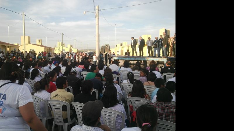 80 familias ya tienen su casa propia en Santa María