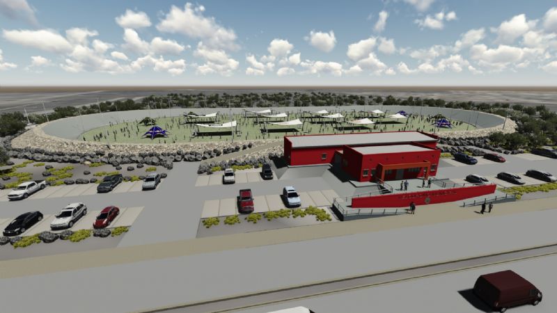 El domingo la pista de ciclismo tendrá su primera competencia