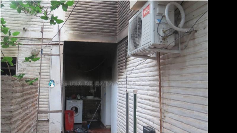 Incendio en pleno centro