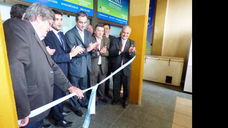 Inauguraron nuevos espacios de la CNRT en Terminal