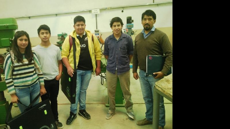 Alumnos de la Técnica Nº 5 pasaron a la instancia nacional en las olimpiadas de construcción