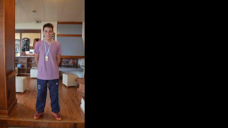 EVITA: Sebastián Sotomayor, en ciclismo, medalla de Oro‏