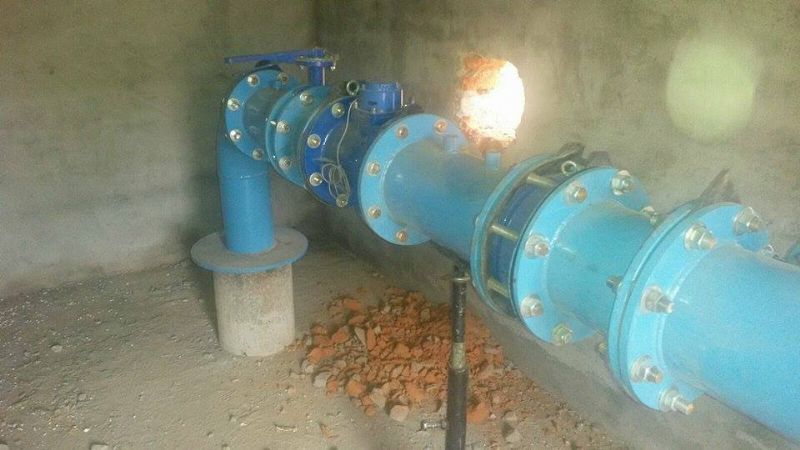 Avance de perforaciones para mejorar el servicio de agua potable