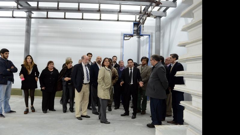 Corpacci recorrió la planta de Natilla en El Pantanillo