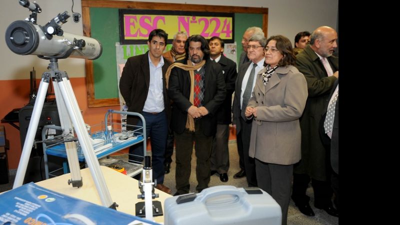 La Gobernadora inauguró el edificio del IES de Fiambalá