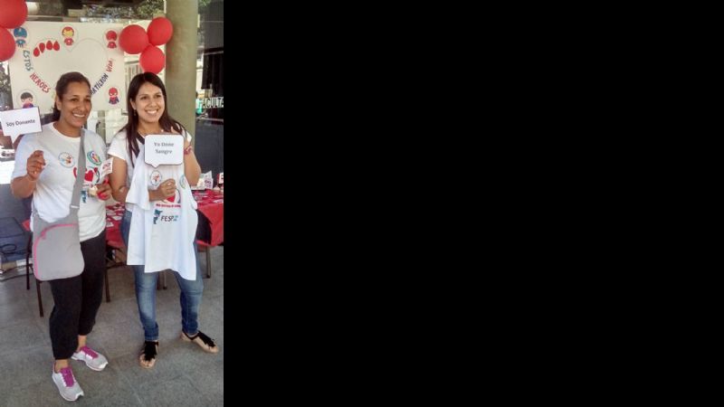 Los donantes voluntarios de sangre se incrementaron en relación al año pasado