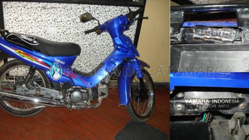 Aprehendieron a un hombre y secuestran una moto