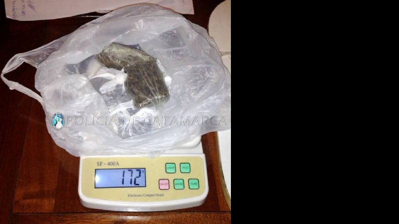 Secuestran drogas en el centro de la ciudad