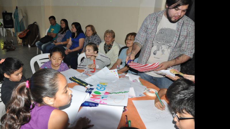 Cierre de actividades artísticas en el Cecoe del barrio Policial