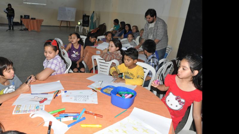 Cierre de actividades artísticas en el Cecoe del barrio Policial