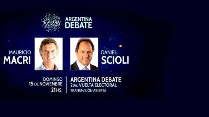 Todo lo que tenés que saber sobre el debate presidencial