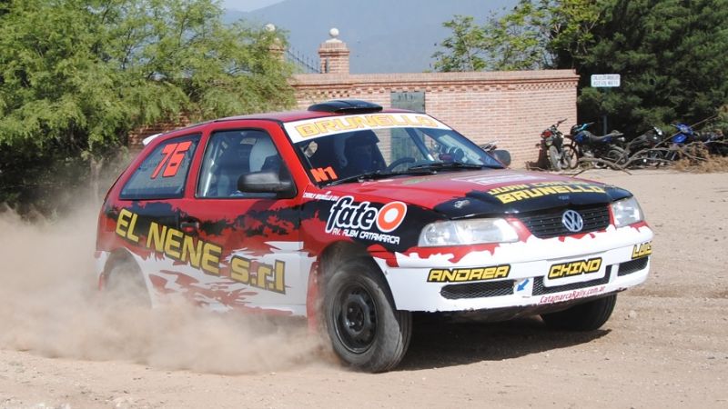 Mario Sampayo se hace “fuerte” en el Rally de Andalgalá