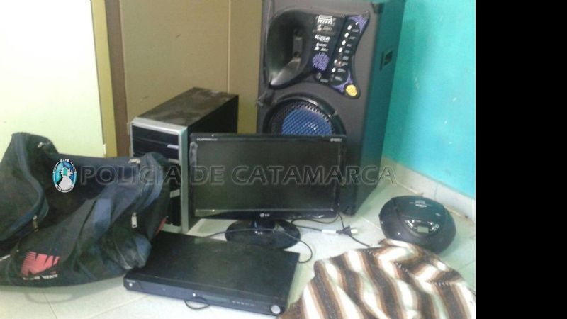 Recuperan elementos robados en Recreo