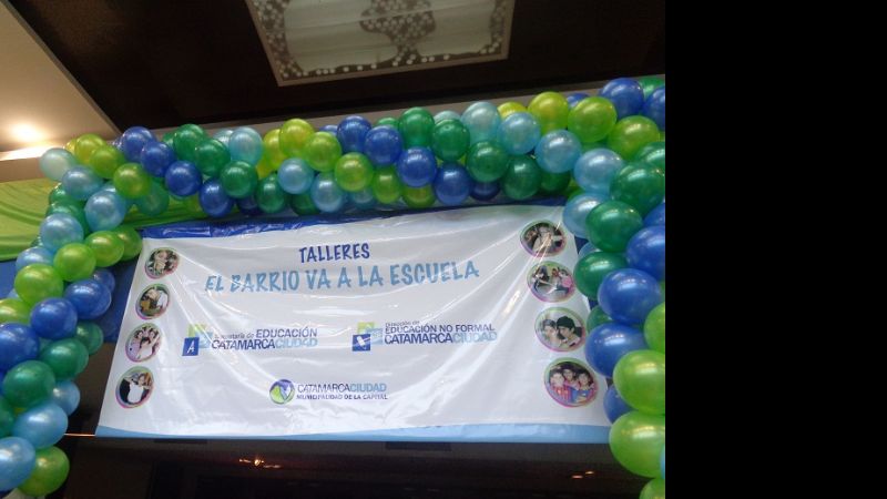 Cierre 2015 del programa “El barrio va a la escuela”