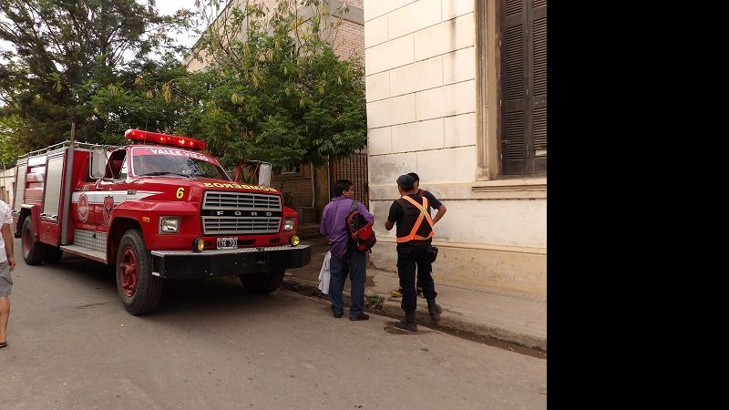 Fuga de gas en una escuela de Valle Viejo