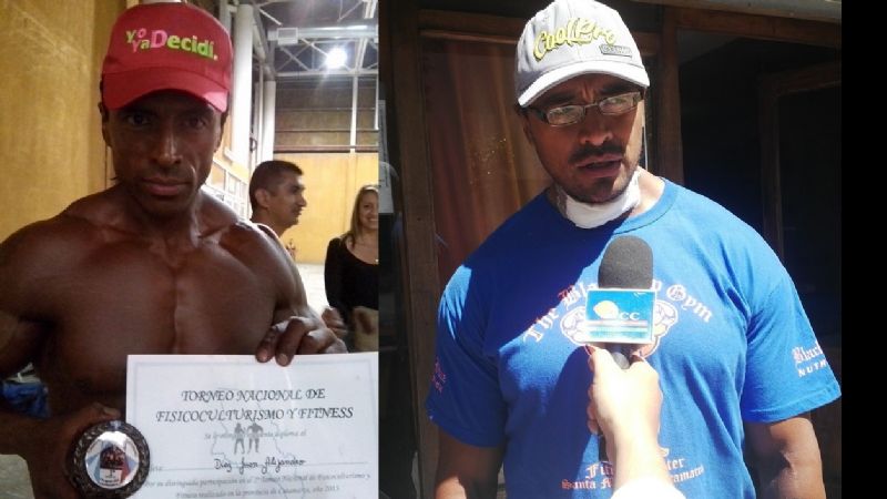 El fisicoculturista Alejandro “Negro” Díaz se recupera lentamente
