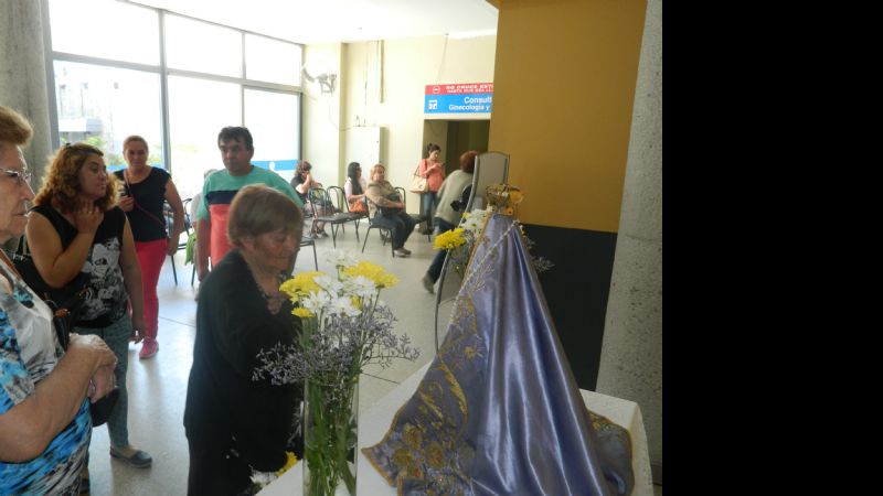 La Virgen del Valle en el Hospital San Juan Bautista y el Sanatorio Pasteur