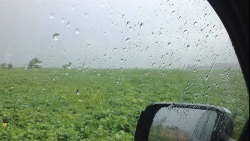 Rutas intransitables en la Provincia