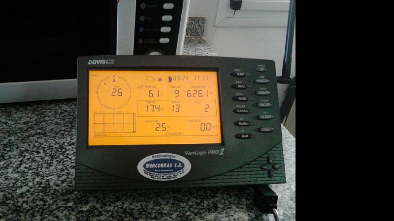 Instalaron una nueva estación meteorológica en Las Grutas