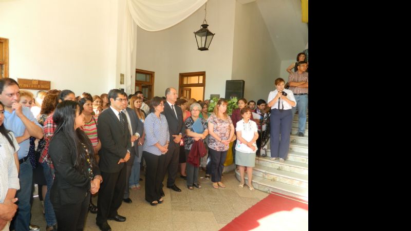 La Virgen del Valle fue homenajeada en Casa de Gobierno, Rentas y el Rectorado de la UNCA