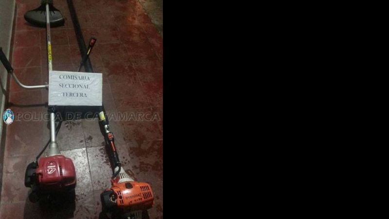 Aprehenden a un joven con elementos robados