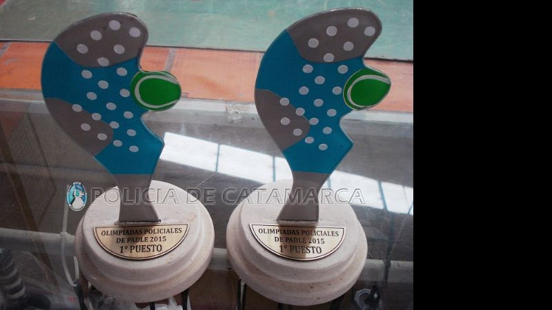 Olimpíadas Policiales: entregaron premios en la disciplina Paddle