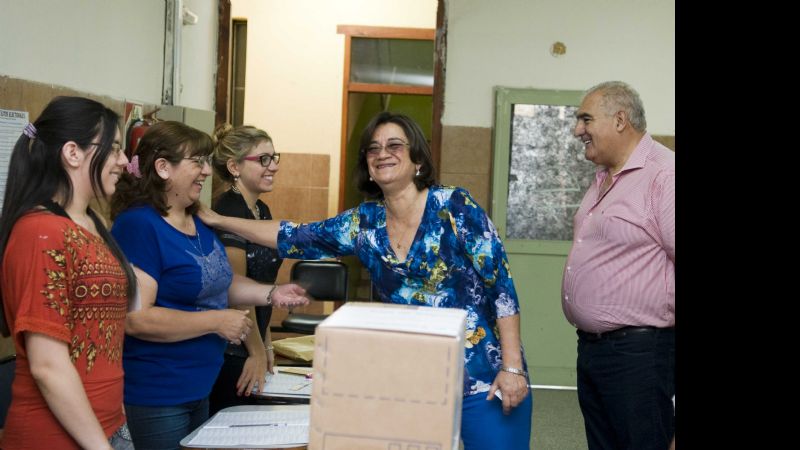 El saludo tradicional de Lucía