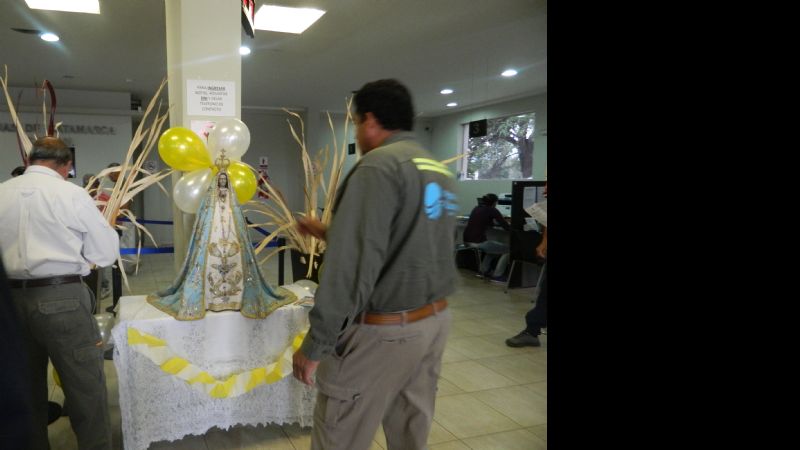 Aguas de Catamarca recibió la visita de la Virgen del Valle